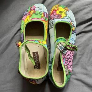 Hot Chocolate Designs chocolaticas World Traveller Mary Janes size 38